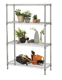 Libreria robusta fin outdoor con 5 piani cm 35 x 90 x 177