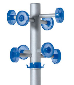 Foxtrot
Piantana porta abiti con portaombrelli, grigio/azzurro