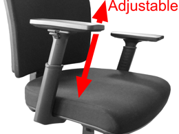 Per New Orleans
Coppia di braccioli regolabili in altezza
opzionali