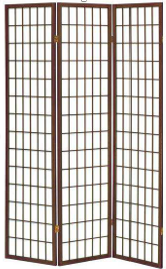 Paravento 3 ante cm 43,5 x 178 color bianco