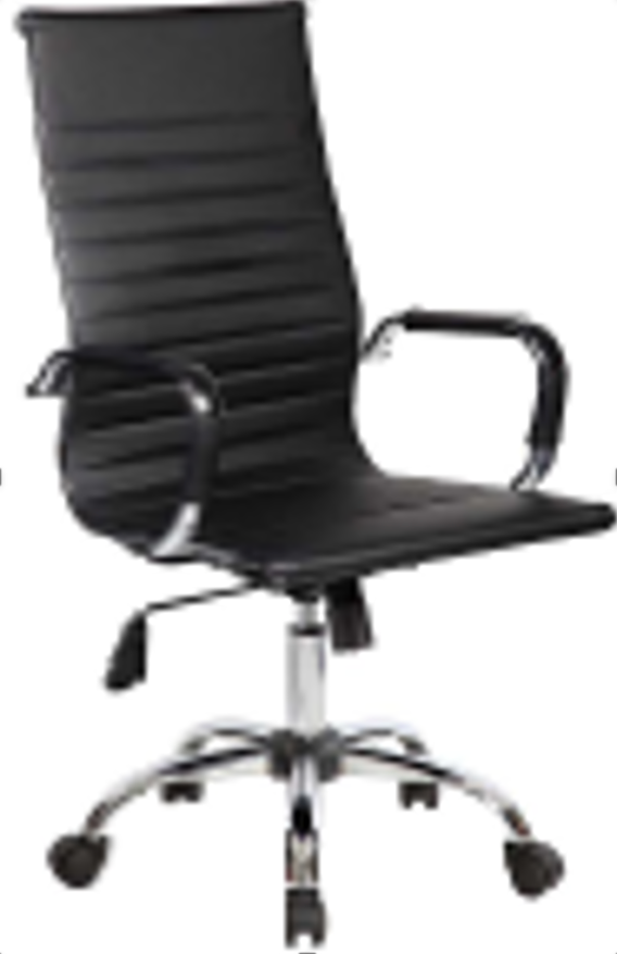 Dallas
Poltrona presidenziale con braccioli, PU nero