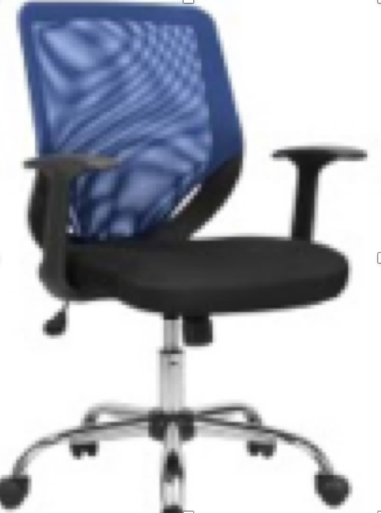 Tucson
Poltrona operativa con braccioli, blu