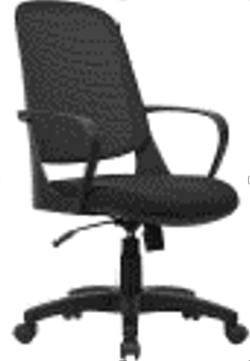 Washington
Poltrona operativa con braccioli, nero