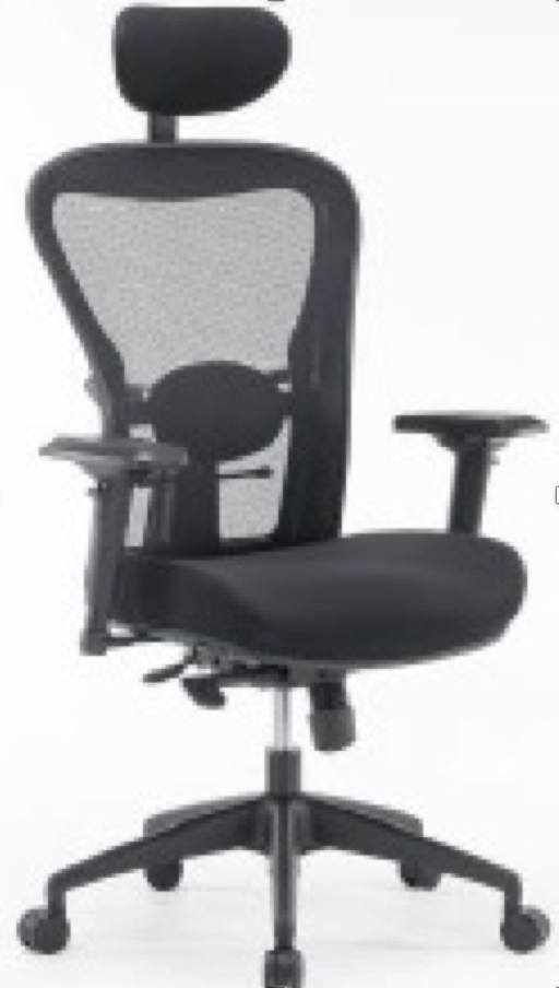 Pasadena
Poltrona direzionale rete con braccioli, nero