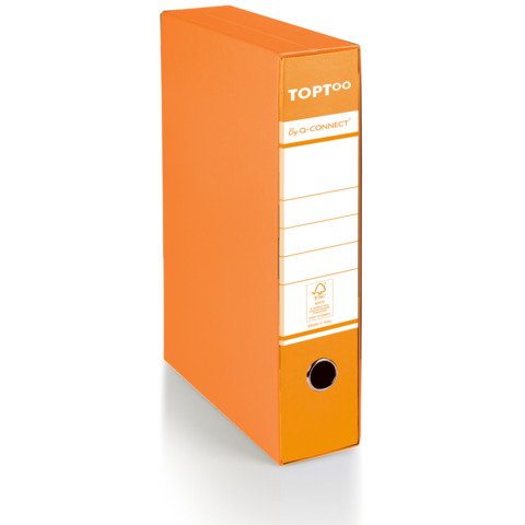 Registratore protocollo con custodia TOPToo by Q-Connect dorso 5 cm – 28,5×35 cm – arancio – 0201042/PM.AR