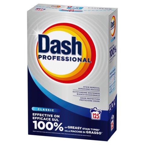 Detersivo in polvere Dash Professional 125 misurini 6,25 Kg – PG269