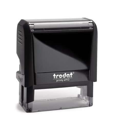 Printy 4913 – Timbro di testo PERSONALIZZATO fino a 6 righe dimensione max personalizzazione 58×22 mm – 11664
