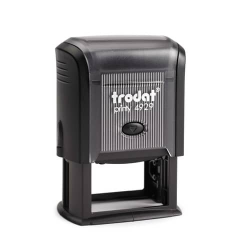 Printy 4929 – Timbro di testo PERSONALIZZATO fino a 7 righe dimensione max personalizzazione 50×30 mm – 11674
