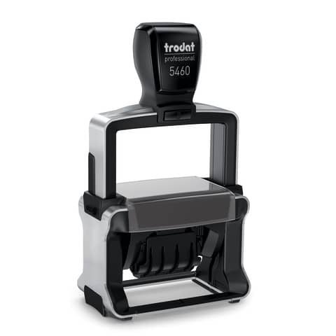 Professional 5460 – Datario con testo PERSONALIZZATO dimensione max pers.ne 56×33 mm – fino a 3+3 righe – 181800