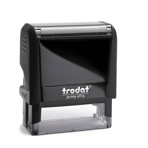Printy 4914 – Timbro di testo PERSONALIZZATO fino a 7 righe dimensione max personalizzazione 64×26 mm – 63366