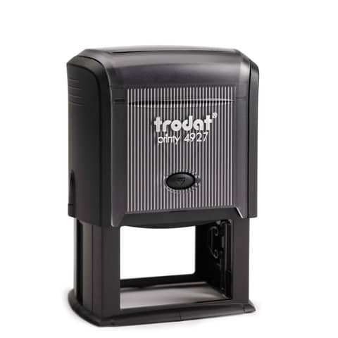 Printy 4927 – Timbro di testo PERSONALIZZATO fino a 10 righe dimens. max personalizzazione 60×40 mm – 11672