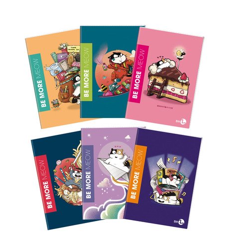 Espositore 359 articoli scolastici assortiti Be More Meow