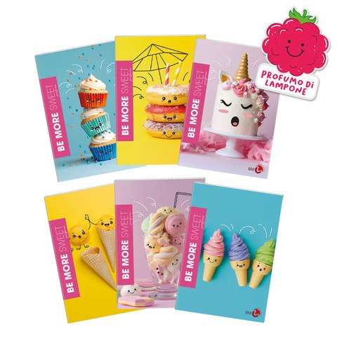 Espositore 294 articoli scolastici assortiti Be More Sweet