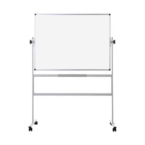 Lavagne cancellabili Bi-office Revolver – magnetica doppia girevole bianca – 150×120 cm bianco – QR0403