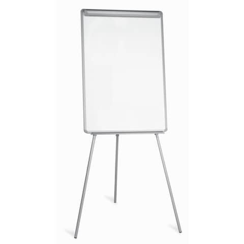 Lavagna magnetica a fogli mobili con treppiede Q-Connect 70×100 cm plastica grigio – KF04166