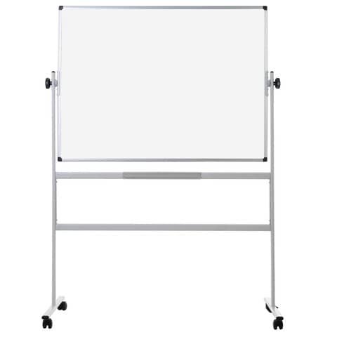 Lavagne cancellabili Bi-office Revolver – magnetica doppia girevole bianca – 120×90 cm bianco – QR0203