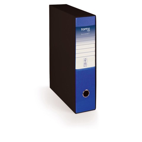 Registratore protocollo con custodia TOPToo Plus by Q-Connect dorso 5 cm – 28,5×35 cm – blu scuro – 0201043/PM.BS