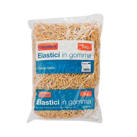 Elastici in gomma Nikoffice busta da 1 Kg Ø 80 mm – 06NIK022