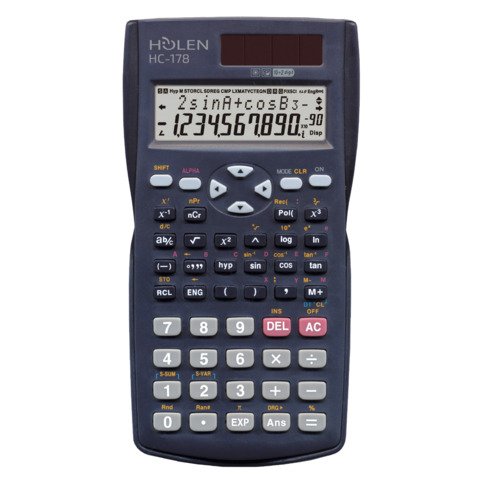 Calcolatrice scientifica Holen HC-178 10+2 cifre 240 funzioni ammessa alla maturita’ blu – 3530