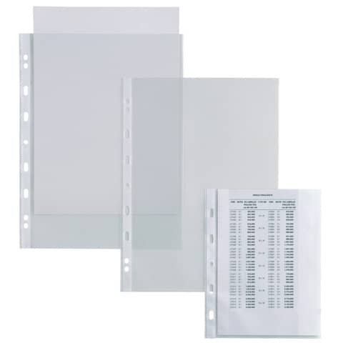 Buste in PP buccia Sei Rota Atla 150 – trasparente 21×29,7 cm – confezione 50 pezzi – alto spessore – 662116