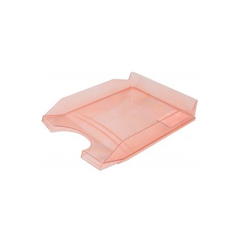 Vaschetta portacorrispondenza da scrivan trasparente rosso – 18016011-04