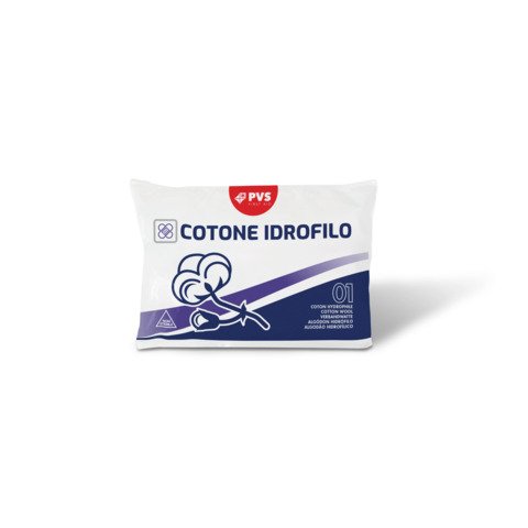 Sacchetto di cotone idrofilo non sterile PVS 50 g COT104