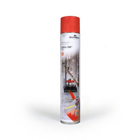 Vernice spray per segnaletica da pavimento Durable DURALINE® 750 rosso 1140-03