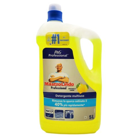 Detergente multiuso Mastro Lindo Professional 5 L Limone – PG0399