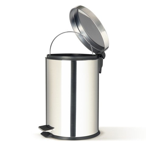 Bidone in acciaio inox con pedale Perfetto e vaschetta estraibile da 20 L ”Premium” Ø 34x H.44,5 cm – 0447 – 0448
