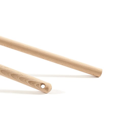 Manico di scopa Perfetto Woody Spazzina in faggio grezzo – 150 cm 0035