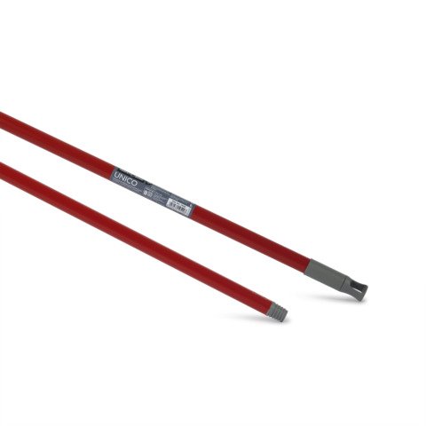 Manico in metallo plastificato Perfetto Basic Unico 130xØ2,3 cm – rosso 19520