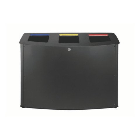 Cestino per la raccolta differenziata Medial Rome 3×40 L 965x353x720mm 789340