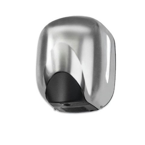 Asciugamani elettrici senza resistenza a cono d’aria Medial Zefiro 221x157x285mm alluminio satinato – 704362