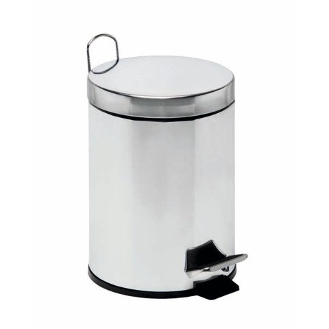 Pattumiera a pedale Medial Bin galva con secchio in acciaio galvanizzato 205x278mm/5L – 106405