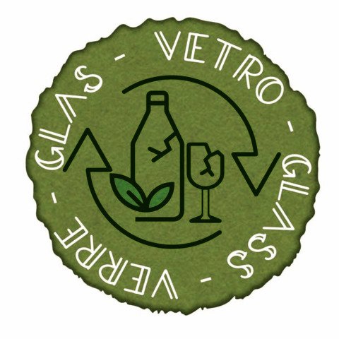 Etichetta autoadesiva per gettacarte Med 711903