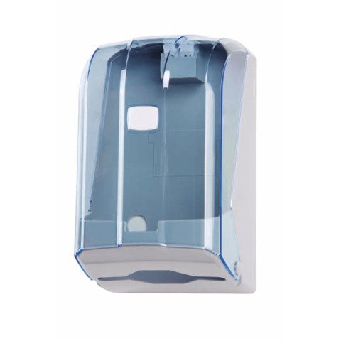 Distributore di carta igienica interfogl trasparente 135x120x225mm – 908125