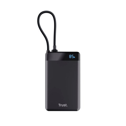 Powerbank veloce Trust Fiera da 10.000mAh nero 25880