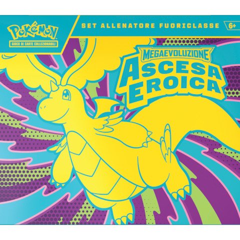 Set Allenatore Fuoriclasse dell’espansione Pokémon Megaevoluzione – Ascesa Eroica (IT) – PK10315-I