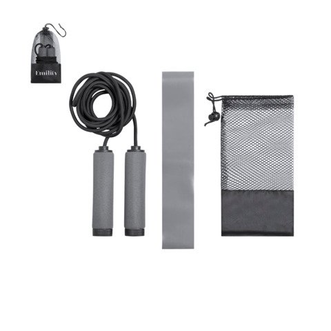 Set Fitness Zhiax grigio/nero – 6790