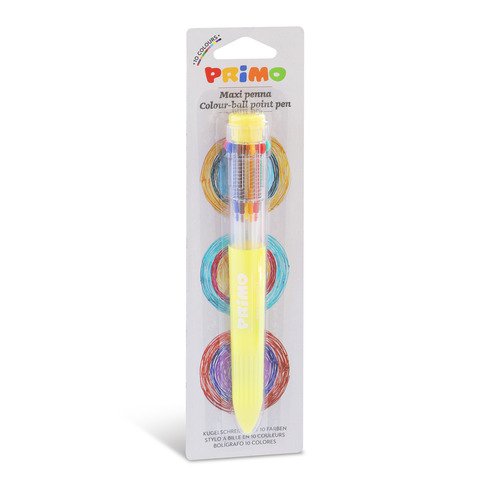Penna a sfera 10 colori Primo 10  626BIRO10