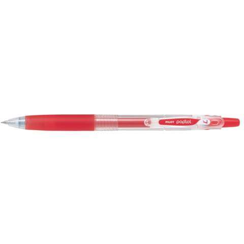 Penna gel a scatto Pilot Pop Lol punta 0,7 mm rosso 001814