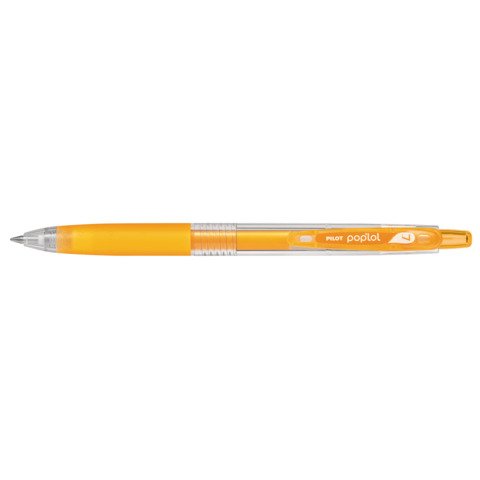 Penna gel a scatto Pilot Pop Lol punta 0,7 mm Neon Orange 001821