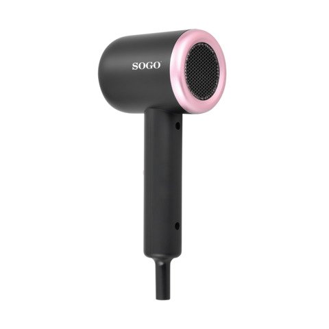 Mini asciugacapelli da viaggio Sogo a 2 velocità 1.000 W SEC-SS-3710