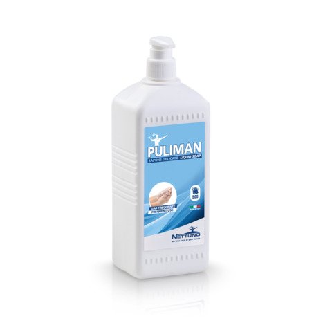 Sapone liquido madreperlato Nettuno Puliman con dosatore 1 L 260