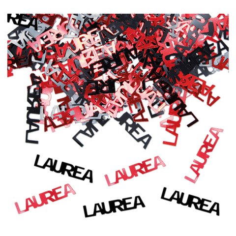 Coriandoli in plastica a tema Laurea Big Party 15 g 81204