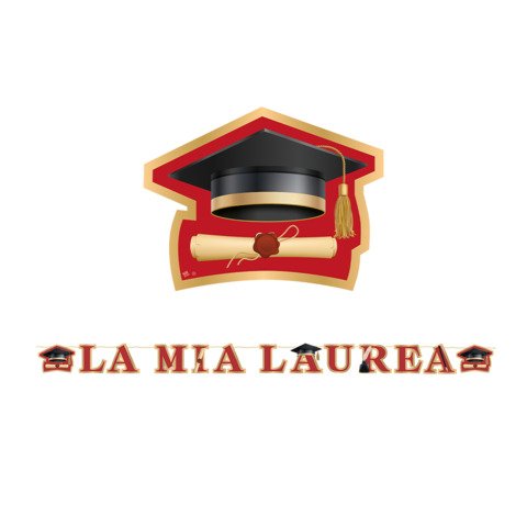 Kit festone a tema Laurea Glamour Big Party 600×25 cm 75308