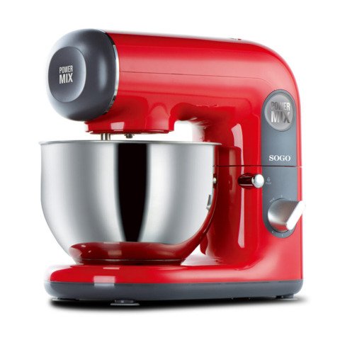 Robot da cucina in acciaio inox Sogo 3 accessori 1000W 5 L BAT-SS-14510