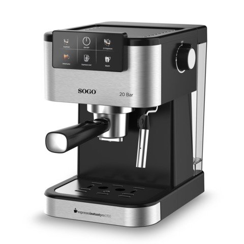 Macchina per caffe’ digitale Sogo compatibile Nespresso e caffe’ macinato 20Bar – CAF-SS-5668