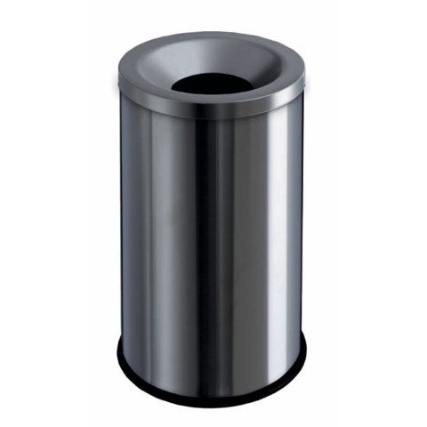 Cestino auto-estinguenti Medial Grisù 50 L inox satinato 340x585mm 770010