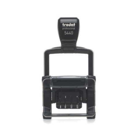 Datario autoinchiostrante con testo pers.bile Trodat Professional 5440 max 4 righe 49×28 mm – cartuccia NON inclusa